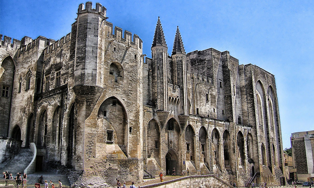 3ème jour / matin : le majestueux Palais des Papes d'Avignon
